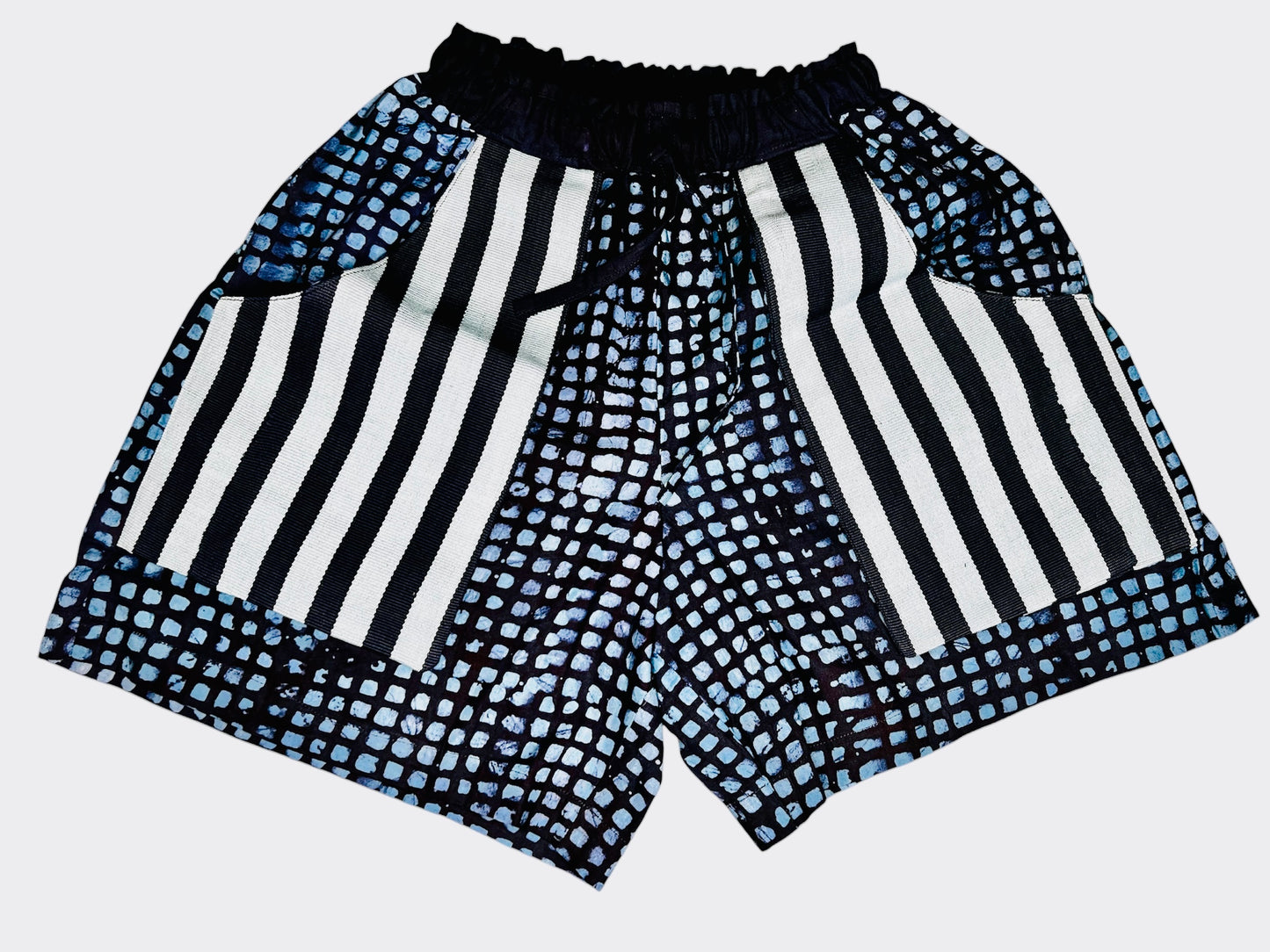 Combo Adire-Asoke short