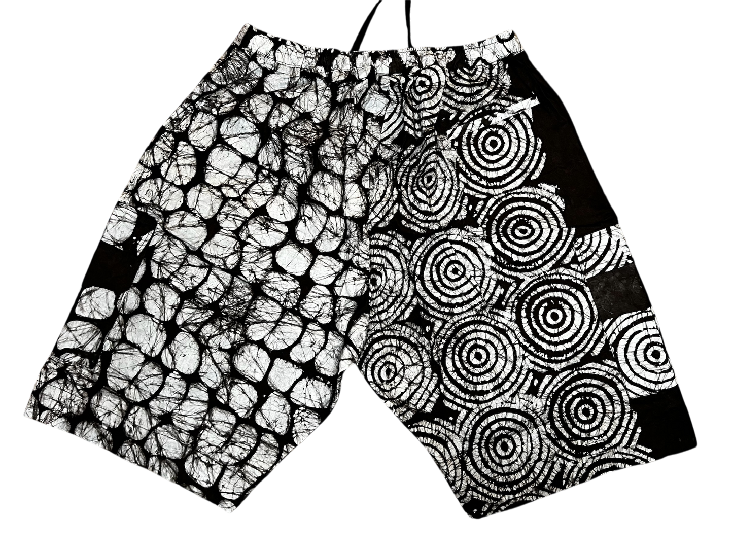 Combo Adire Cargo short for men