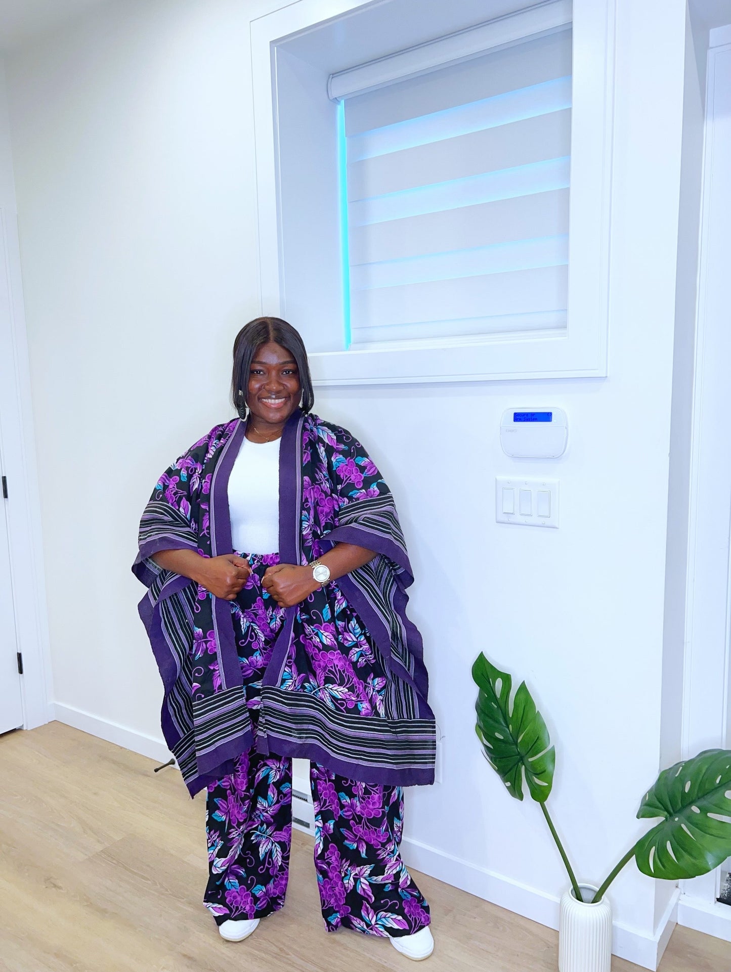 Ankara Kimono Pant Set