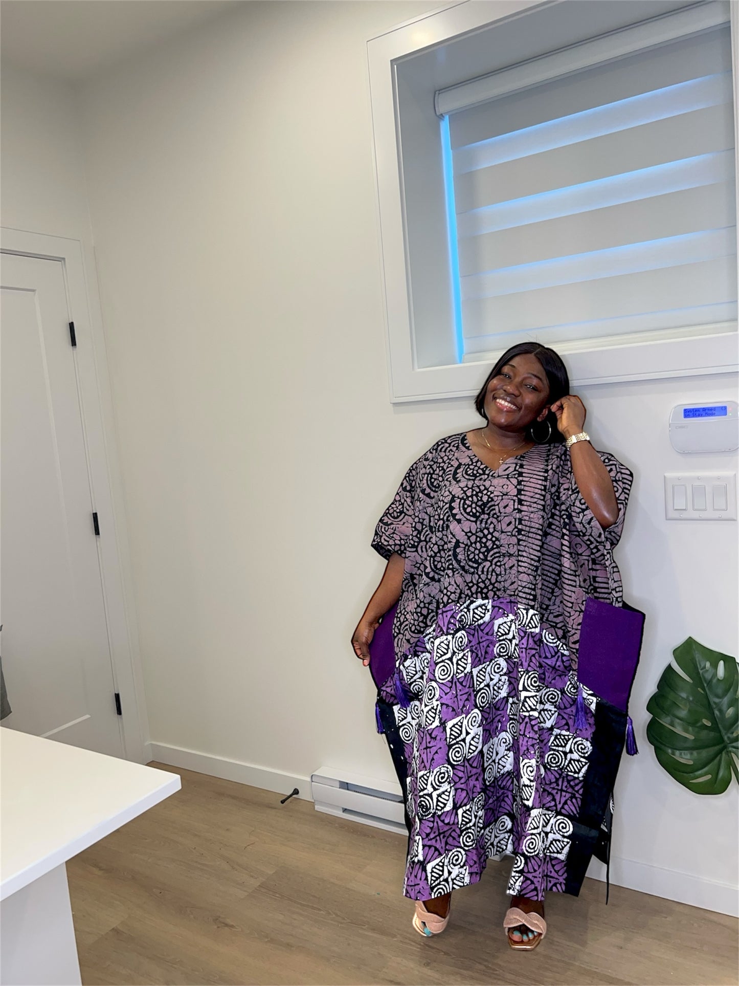 Combo Adire dress