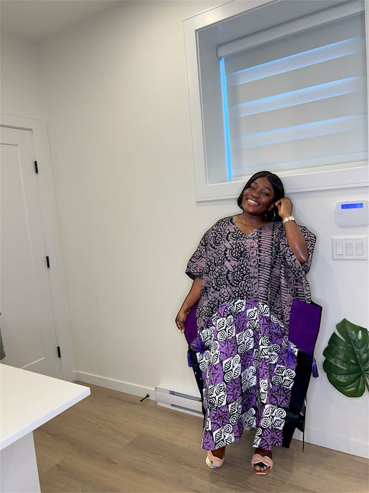 Combo Adire dress