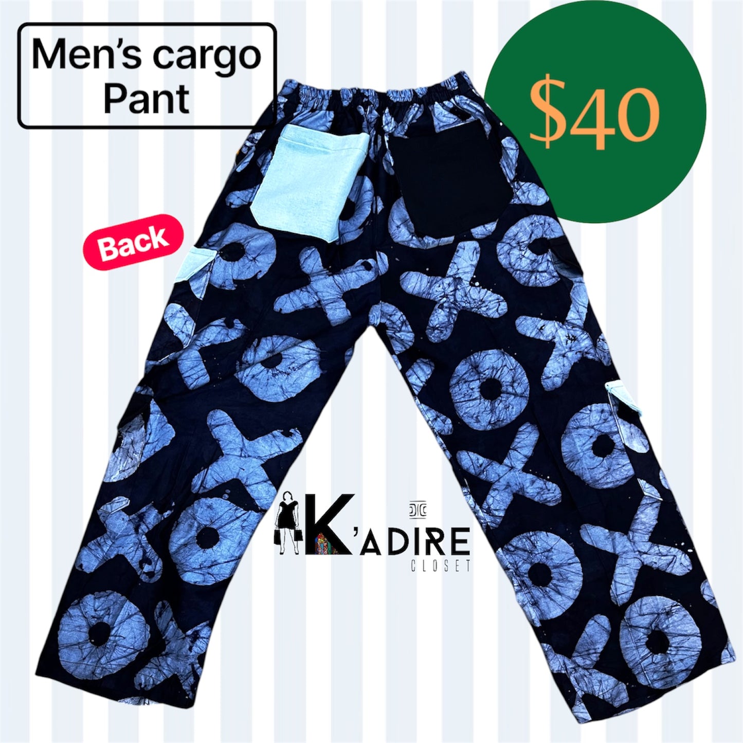 Men's Adire Cargo Pant